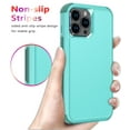 thumbnail image 6 of Diverbox for iPhone 13 Pro Case [Shockproof] [Dropproof] [Tempered Glass Screen + Camera Lens Protector],Heavy Duty Protection Phone Case Cover for Apple iPhone 13 Pro (Teal), 6 of 7