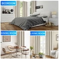 thumbnail image 6 of JIATER Blackout Curtains,42 x 63 inch Blackout Curtains Set of 2 for Bedroom Living Room,Thermal Insulated Room Darkening Drapes with Grommet,Beige, 6 of 6