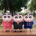 thumbnail image 2 of Figuras de la serie Crayon Shin-chan de 42 cm, modelo de bolsa y sombrero, adorno periférico para coche, colección de muñecas, decoración, regalos de Navidad limitados de Anime, 2 of 5