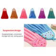 thumbnail image 1 of Hand Towel Coral Velvet Dishcloth Hanging Washing Cloth Kitchen Hanging Dishcloth; Hand Towel Bathroom Kitchen Accessory Pattern Random, Red, 1 of 9
