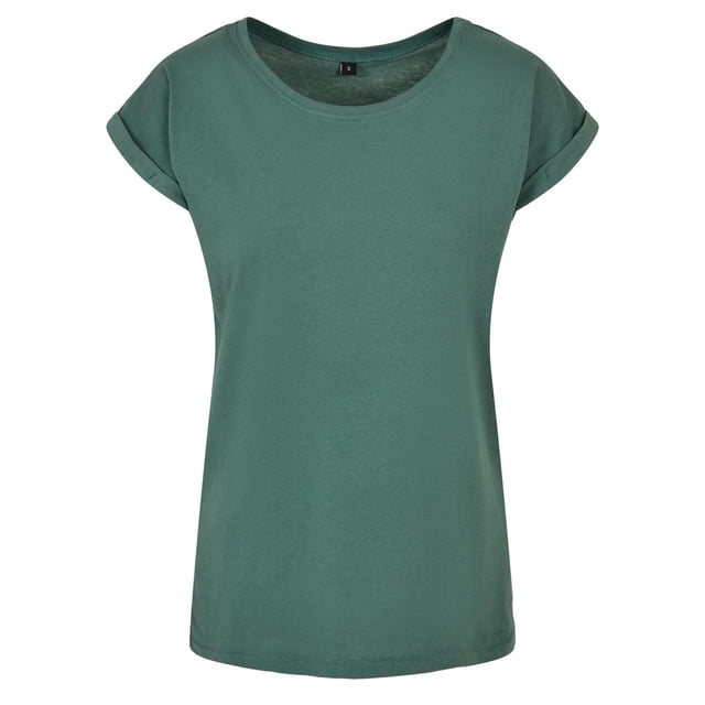 Build Your Brand T-Shirt à Épaules Étendues pour Femmes