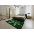 thumbnail image 5 of Ahgly Company Machine Washable Indoor Rectangle Transitional Night Black Area Rugs, 2' x 5', 5 of 7
