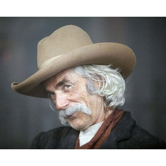 Sam Elliott classic expression in western hat The Golden Compass 8x10 inch photo