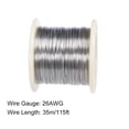 thumbnail image 2 of Unique Bargains Fil de Résistance Chauffant 0.4mm 26AWG pour Éléments Chauffants 115 Pieds, 2 of 4