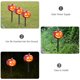 thumbnail image 2 of 10 juegos de estacas de lámpara Solar para patio delantero, soporte de lámpara de césped de plástico, estacas de luz de jardín estables, 2 of 5