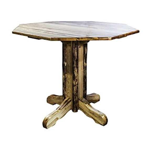 Montana Woodworks MWGCPTT36 Glacier Country Pub Table, Stained & Lacquered
