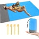 thumbnail image 1 of Xihbxyly Manta de Playa, Diseño Antiarena, Nailon de Paracaídas de Secado Rápido, Impermeable y Ligera, Esencial para Picnics y Acampadas Al Aire Libre, Tamaño Familiar 200 X 140 Cm, Incluye Bolsa de, 1 of 7