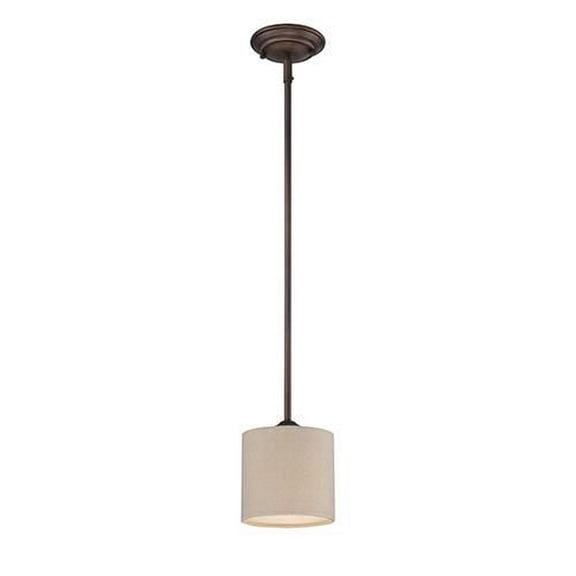 3121-RBZ-Millennium Lighting-Jackson - 1 Light Mini-Pendant-46.5 Inches Tall and 6 Inches Wide-Rubbed Bronze Finish