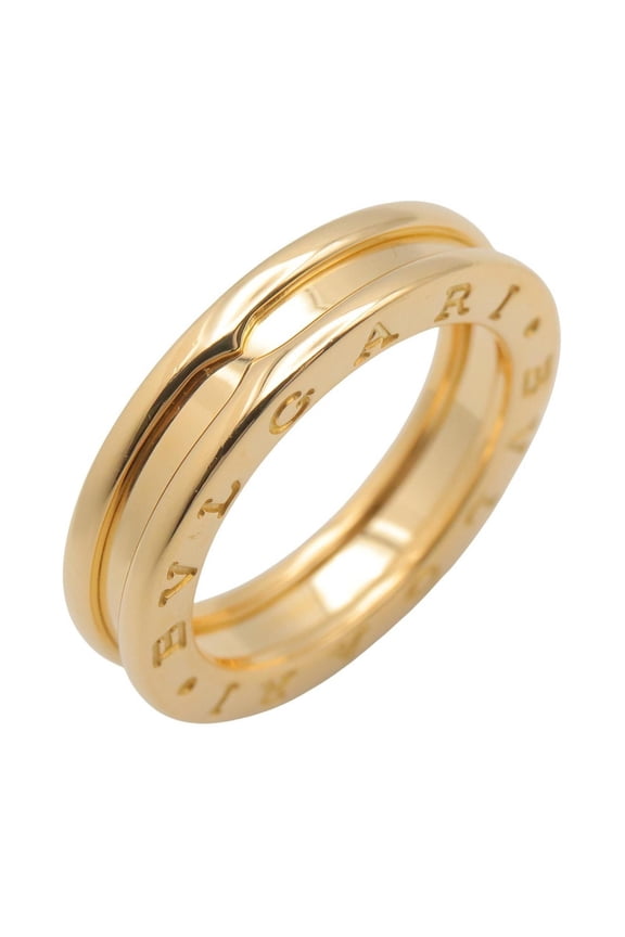 Pre-Owned Bulgari BVLGARI B-zero1 Ring, 1-band ring, 18K (yellow gold), men's and women's, gold...