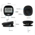 thumbnail image 4 of 3D Pedometer for Walking with Clip and Strap,Calorie Counter, 7 Days Memory. Accurate Step Counter f, 4 of 5