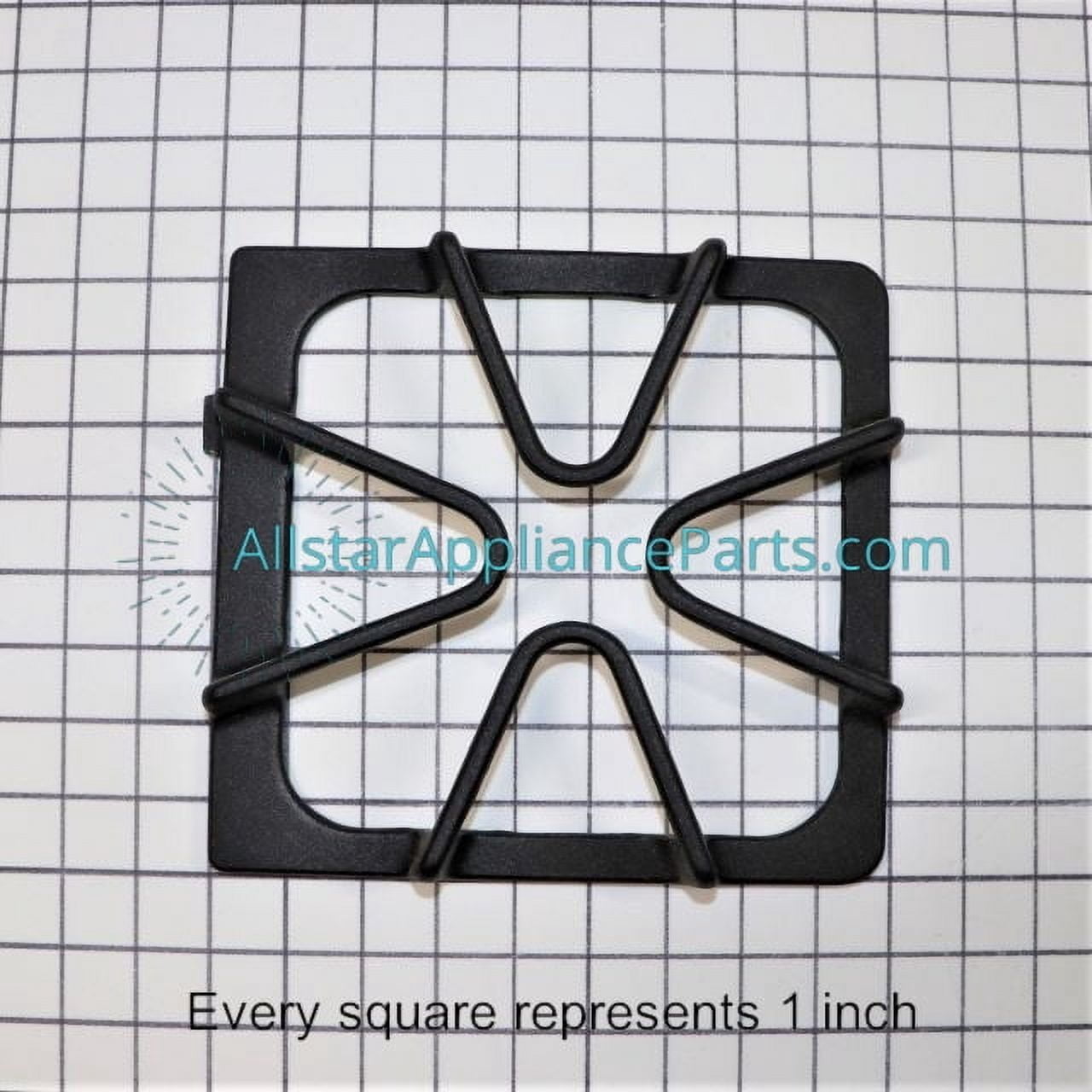 Genuine Whirlpool WPW10447925 Burner Grate Set (4)
