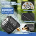 thumbnail image 5 of MEKOH Pressure Washer Nozzle, 7-in-1 Quick Changeover Nozzle, Adjustable Pressure Washer Nozzle with 1/4 Inch Quick Connect, 3200 PSI Spray Nozzle, 5 of 7