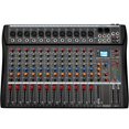thumbnail image 2 of Professional  Mixer 12 Channel Studio  Console USB MP3 Input 48v Phantom Power DJ Console ,Smart Fader, 2 of 6