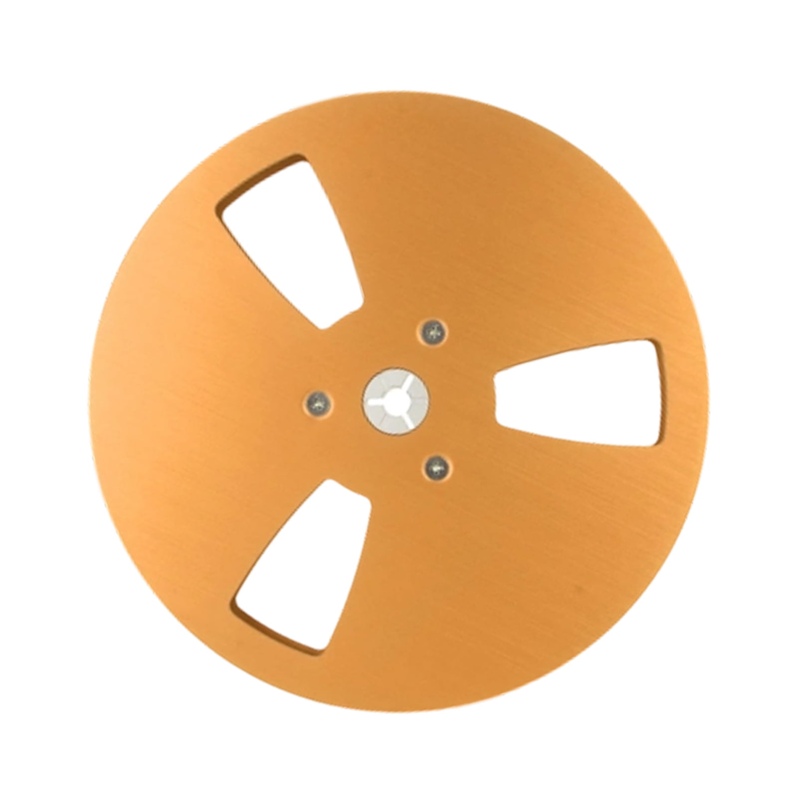 7Inch Empty Tape Reel Aluminum Spools For 1/4Inch Studers Tapes 3Holes Nabs Open Reel Precise Fit For Studio Recording