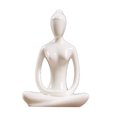 thumbnail image 1 of Figura decorativa de postura de yoga, colección de estatuas, manualidades para escritorio, estante, decoración de mesa Los 7.5x4.5x11cm, 1 of 3