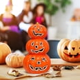 thumbnail image 3 of Costway 3-Tier Color-Changing Lighted Ceramic Pumpkin Lantern Battery Powered Halloween, 3 of 10