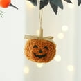 thumbnail image 6 of 4 PCS Halloween Hanging Decorations Cute Felt Pumpkin Ornaments,Fuzzy Evil Pumpkin Pendant,3.35inch Fabric Pumpkins Tree Crafts for Fall Thanksgiving Home Farmhouse Harvest Party Decor, 6 of 7