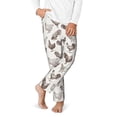 thumbnail image 2 of Susaid Chickens Print Soft Teen Sleep Pants, Long Pajama Bottoms with Two Pockets and Elastic Waist, Designed for Ages 5-16-Medium, 2 of 6