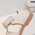 thumbnail image 4 of Girl Shoes Casual Sandals Girls Girls Sandals For Toddlers And Kids Soft Comfortable Beach Shoes With Hook And Loop Closure Sole Casual Outdoor Play Walking Summer Footwear For Baby To 8 Years, 4 of 9