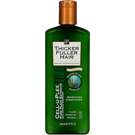 3 Pack - Thicker Fuller Hair Cell-U-Plex Weightless Conditioner 12 (Best Way To Make Hair Look Thicker)