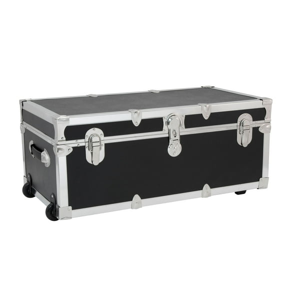 Seward Traveler 30" Trunk with Wheels & Lock, Black