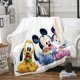 thumbnail image 1 of Disney 3D Minnie Mickey Mosue Baby Blanket Throw Sofa Warm Bed Cover Bedding for Boys Girls Children Custom Blanket zhangyuxiang LED, 1 of 2