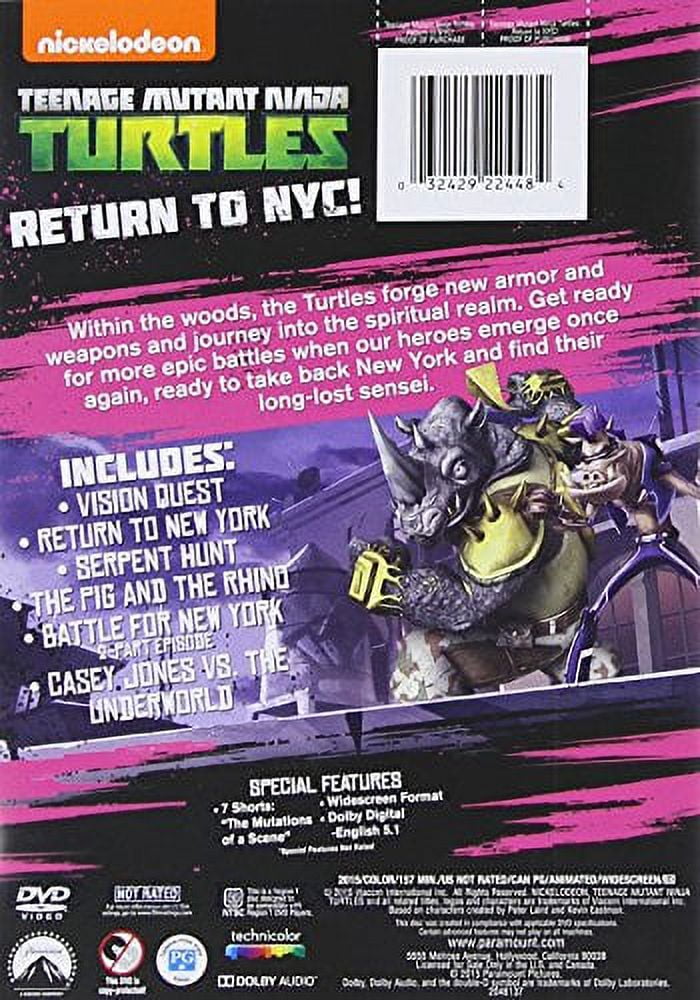 YESASIA: Teenage Mutant Ninja Turtles: Rise Of The Turtles (DVD) (US  Version) DVD - Paramount Home Entertainment - Western / World Movies &  Videos - Free Shipping