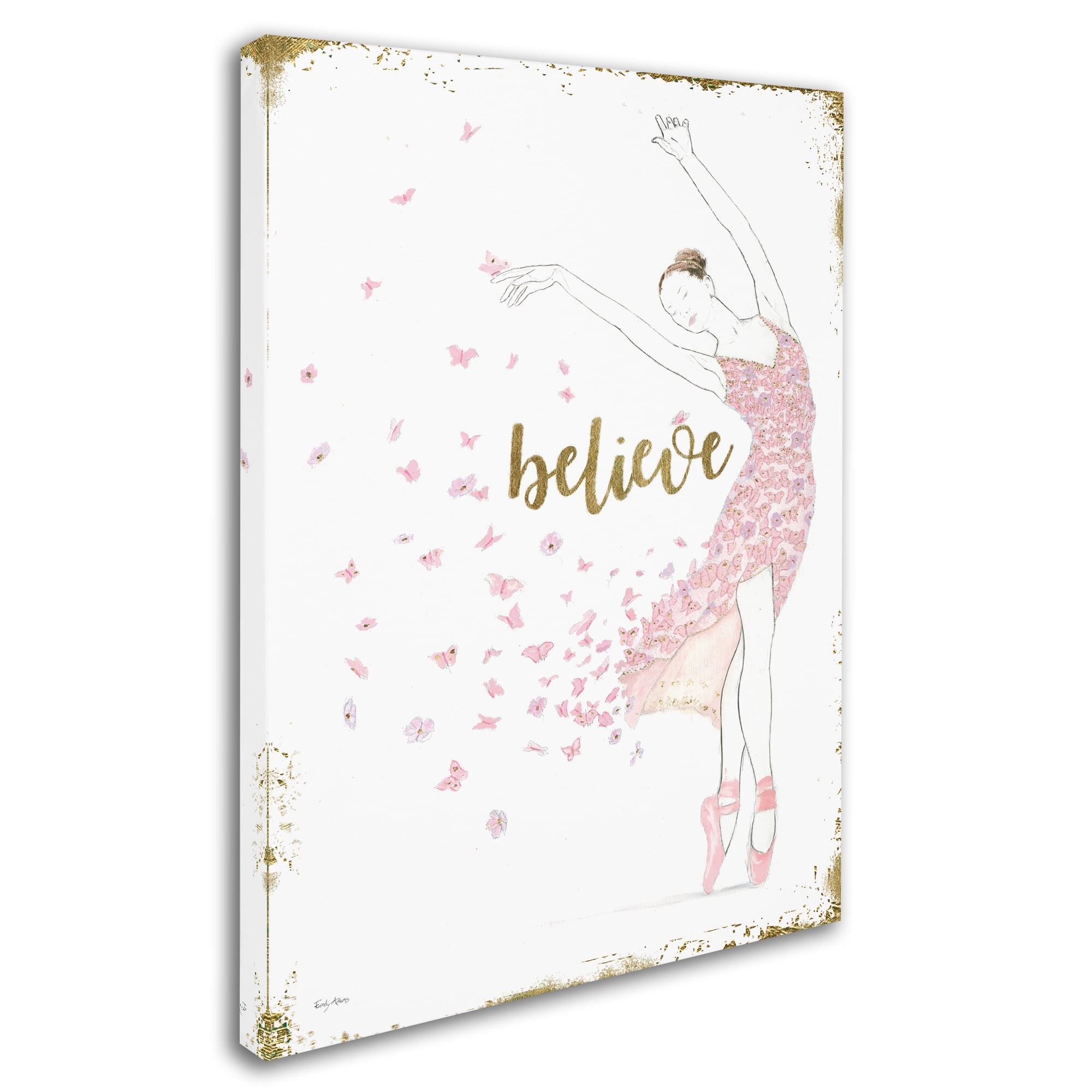 Trademark Fine Art 'Dream Dancer I' Canvas Art by Emily Adams