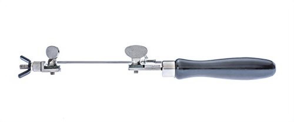 SE 3-Inch Professional Jeweler's Saw Frame – Adjustable 8" Frame With Black Wooden Handle, Thumbscrew Blade Tension, Ideal For Jewelry Making And Crafts