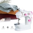 thumbnail image 3 of Mini Sewing Machine 2-Speed Double Thread Portable Electric Household Multifunction Sewing Machine Lights Cutter Foot Pedal ,Smooth Thread Sewing, 3 of 5