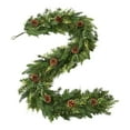 thumbnail image 2 of Hearth & Gear 180cm Soft Wreath For Fireplace Staircase & Party Outdoor Fall Flowers Silk Flowers Roses Flowers Bulk 100 Forget Not Flowers Hydrangea Flowers Forsythia Flowers Sunflower Flowers, 2 of 6