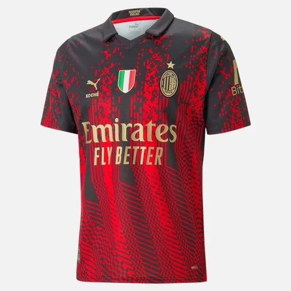 ac milan camisa