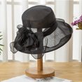 thumbnail image 6 of cpengpj Ladies Sun Hat Kentucky Jockey Club, Tea Party Accessories for Women Hats for Derby Day Wedding Tea Cocktail Party Sun, 6 of 6