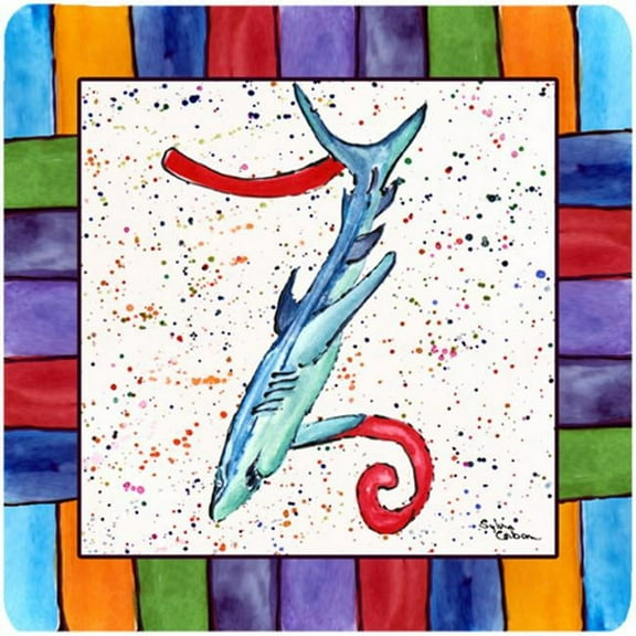 Beach And Seafood Foam Coasters - Set Of 4