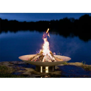 Fire Pit Art BV58 58 in. Bella Vita Wood Burning Fire Pit