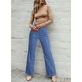 thumbnail image 5 of DOKOTOO Women's Wide Leg Jeans High Waist Baggy Jeans for Women Loose Boyfriends Jeans Denim Pants, 5 of 6