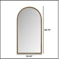 thumbnail image 4 of Iron Arch Retro Full Length Mirror With Supporting Feet, For Living Room, Bedroom, 4 of 9