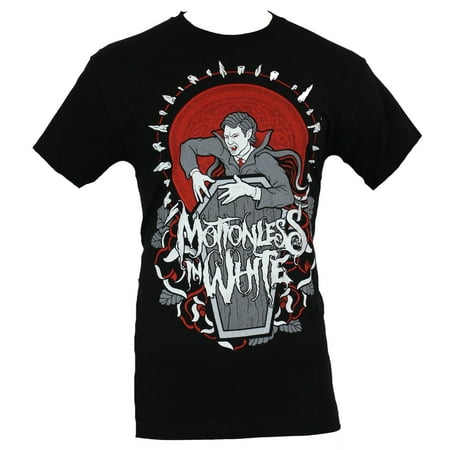 - Motionless in White Mens T-Shirt - Awkening Vampire Circled By Teeth Image
