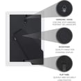 thumbnail image 4 of SURJDE 4x6 Picture Frames (White, 6 Pack), Contemporary Frame Set, Wall Mount or Table Top, Prosperity Collection, 4 of 6