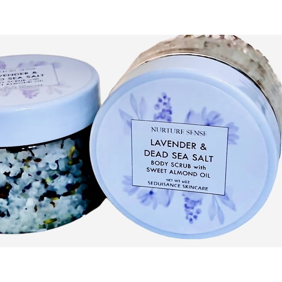 Lavender Dead Sea Salt Body Scrub