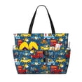 thumbnail image 1 of Easygdp Vehicles Cartoon with Funny Drivers,Animal Drivers Bolsa de Viaje de Playa de Gran Capacidad, Bolsa Tote Perfecta para la Playa, Escapadas de Fin de Semana y Viajes, 1 of 7