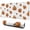 White Halloween Lanterns, variant on Long Mouse Pads for Desk,Yellow Halloween Bats Desk Mats on Top Of Desks, Desk Mouse Pad Extra Large with 3mm Non-Slip Base and Stitched Edge for Gaming,Office,Work,Home 31.5x11.8in