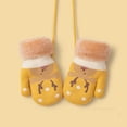 thumbnail image 2 of GPOECD Winter Gloves Baby Toddler Soft Thermal Lined Warm Mittens Cold Weather Outdoor Play, 2 of 4