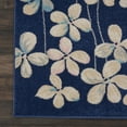 thumbnail image 2 of Desert Fields Contemporary Floral Navy 8' x 10' Area Rug, (8' x 10'), 2 of 6