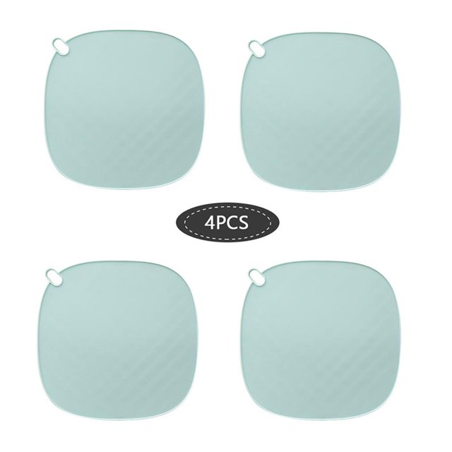 Youkk 4 Pcs Tapis de Protection en Silicone pour Pots, Tapis Isolants Antidérapants Résistants à la Chaleur