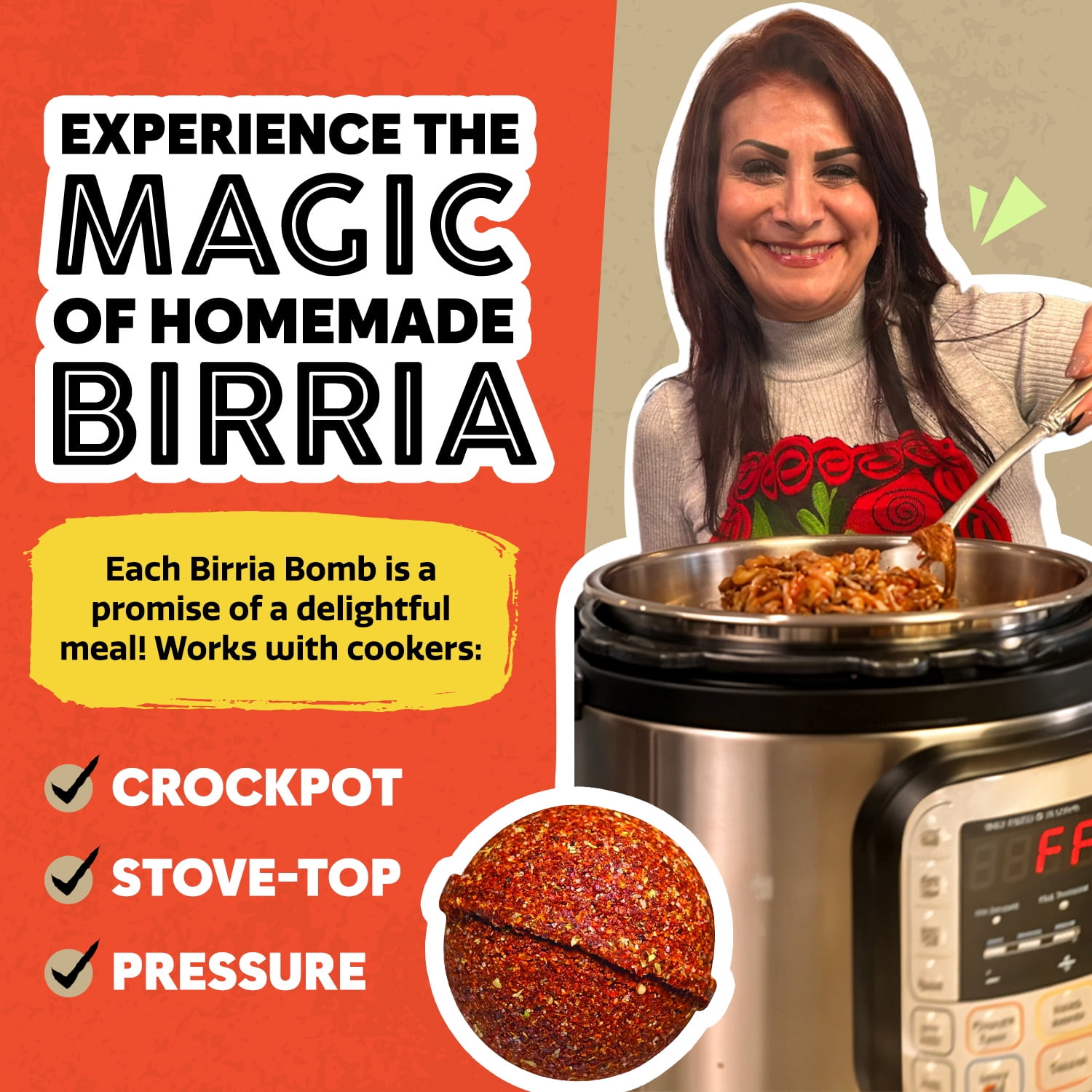 EZ Bombs Birria Bomb Seasoning, 2 Pack - 4.8 oz, Authentic Mexican Spice Mix