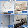 thumbnail image 3 of 2PCS Household Silicone Glass Wiper Wiper Strip Wiper Glass Accessory Car Window Wiper Bathroom Clean Wiper - Cleaning Brush Set Bathroom, 3 of 3