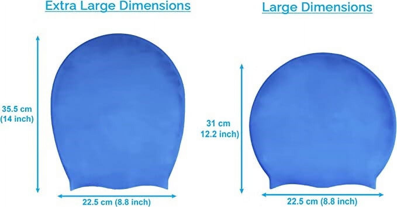 Grand Bonnet De Bain Pour Hommes Et Femmes, Bonnets De Bain En