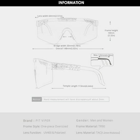 Original Pit Viper Sport Google Polarized Sunglasses For Men And Women Outdoor Walmart Canada Original Pit Viper Sport Google Polarized Sunglasses For Men And Women Outdoor Walmart Canada