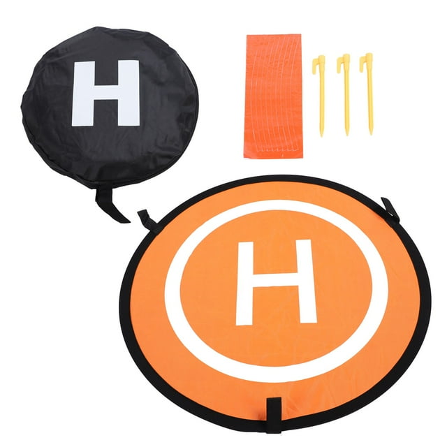 <p>Quadcopter Landing Pads Double Sided Rc Drones Landing Pad Foldable Aircraft Pad Foldable Drone Landing Mat Quadcopter Landing Mat 75cm Diameter Double Sided RC Drones Landing